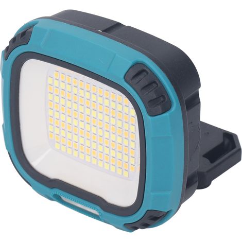 Lampe de travail LED rechargeable par USB, 3 températures de couleur, 4 niveaux de luminosité, étanche, portable, pour l'extérieur (randonnée, atelier). (1/5)