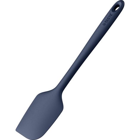 Großer Silikon Spatel 35,6cm, Hitzebeständig bis 250℃, Mitternachtsblau