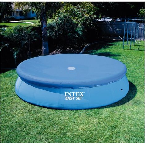 INTEX COPRIPISCINA COPRI PISCINA TELO COPERTURA ROTONDA PER AUTOPORTANTE CM 244