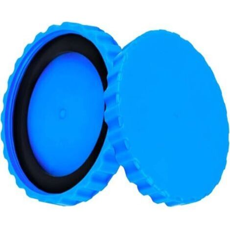 Set of 2 Winterizing Plugs, Swimming Pool Sealing Plug, Swimming Pool Accessories, Swimming Pool Plugs with Matching Seals, Winterizing Closure Kit for Intex and Bestway Pools (1/5)