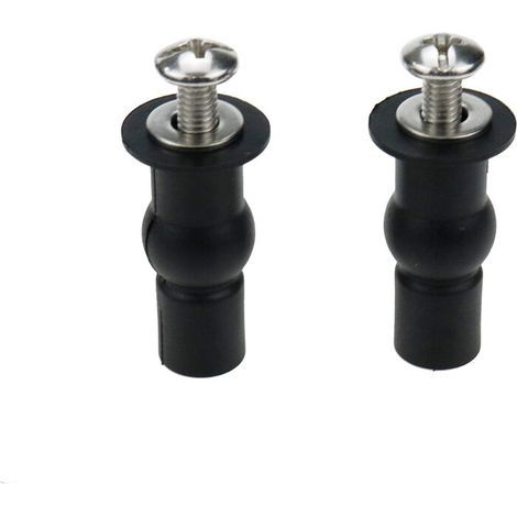 Toilettensitz-Befestigungsscharniere, Toilettensitz-Befestigungszubehör, geeignet für alle Toiletten (18 mm) (1/5)