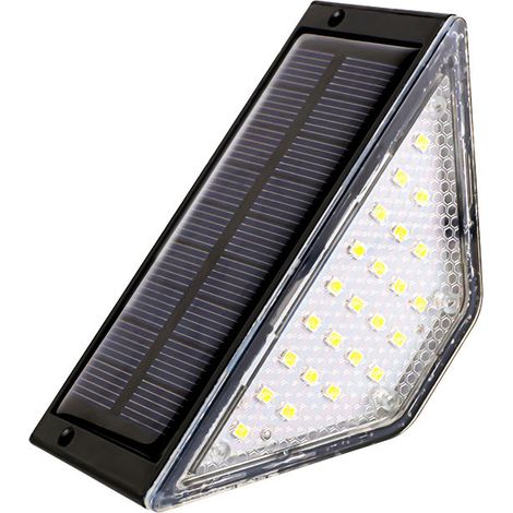 Lumière Solaire LED pour Marches d'Escalier – Éclairage Extérieur Encastrable pour Jardin, Terrasse, Allée et Cour – Décoration Ambiante Étanche IP65 (1/5)