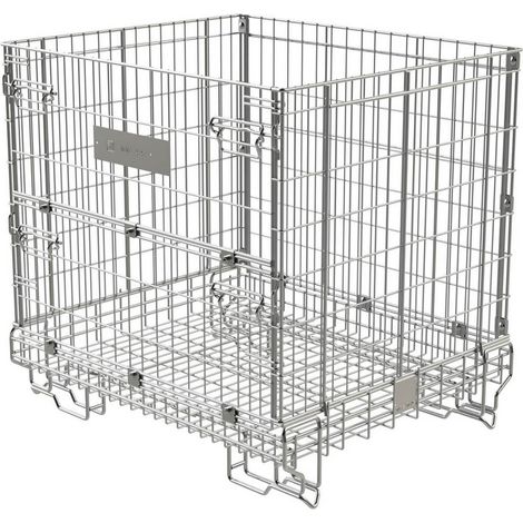 PROVOST - Conteneur repliable électro-zingué Provost 1200 x 1000 x 1125 mm