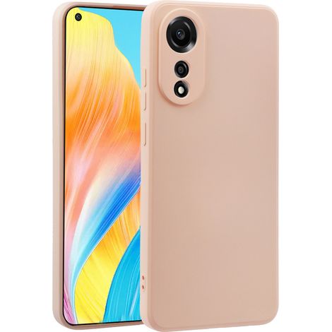 Funda para Oppo A78 4G, silicona ligera, rosa (1/5)