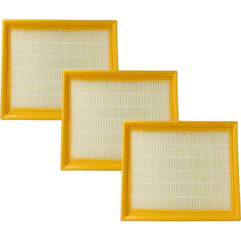 vhbw 3x filtre compatible avec Festool VCP, Turbo II aspirateur - Filtre HEPA