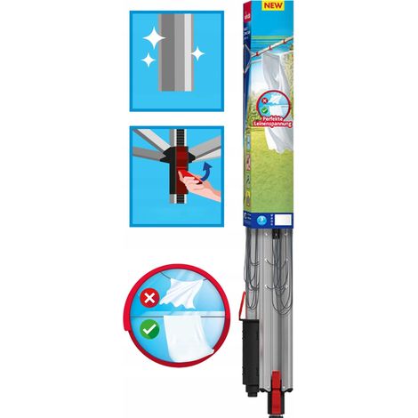 Séchoir extérieur Vileda Sun Lift Compact 40