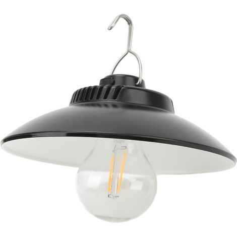 Campingzeltlampe, USB-wiederaufladbar, Helligkeit einstellbar, multifunktionale tragbare Retro-Hängelampe, 3,7 V. (1/5)