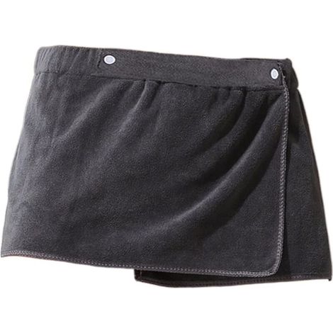 Men's Skirt Men Portable Magic Bath Towels Soft Shower Skirt Breathable Bathing Beach Dress Sport Bathrobe for Adult 30 X 140 cm Gray