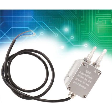 Hochpräziser Differenzdrucksensor 24 VDC 0-3 kPa zur Winddruckmessung (1/5)