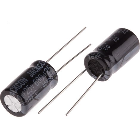 Condensateur RS PRO 680µF, 25V c.c.
