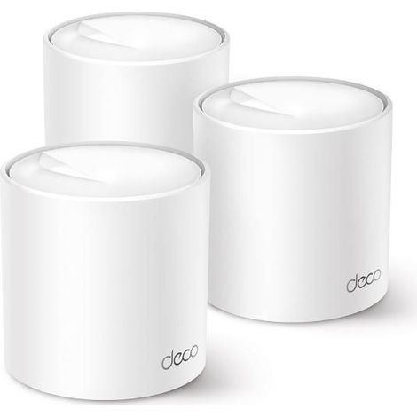 Sistema Wi-Fi Mesh TP-Link AX3000 6 per tutta la casa, deco X50 (confezione da 3)