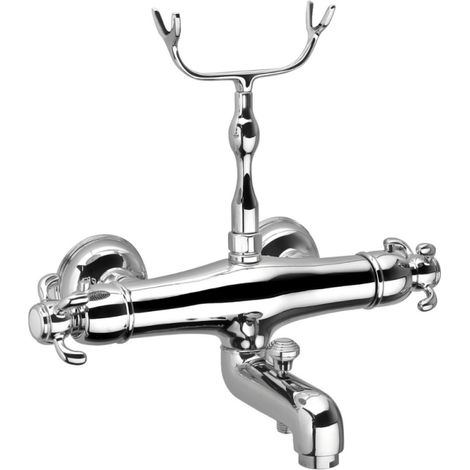 Mezclador de lavabo de puente cromado Tiffany PAINI