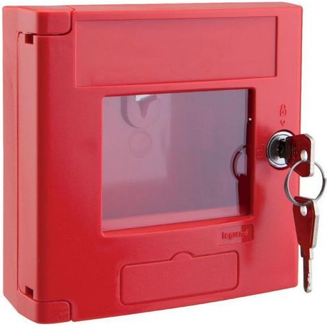Legrand Scatola di sicurezza rossa compatta 125x125x45 mm