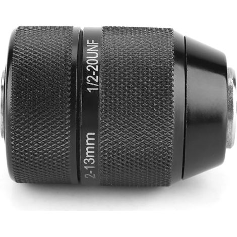 Mandrin de perceuse sans clé autobloquant 13mm, montage 1/2 pouce pour métal (1/5)