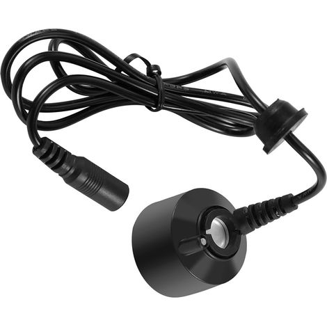 Mini brumisateur noir sans lumière pour fontaine, bassin, aquarium, créant une ambiance (1/5)