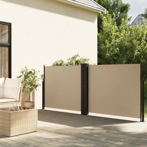 Toldo lateral retráctil beige 120x600 cm vidaXL (1/5)