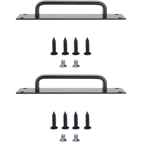 Ensemble de poignées porte en alliage d'aluminium durable (1/5)