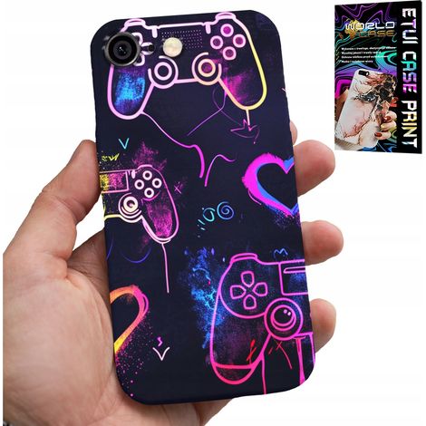 Coque pour iPhone 6/6S - Coque pour gamers, jeux vidéo, motifs pour gamers (1/5)