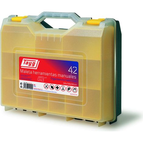 Tayg CASE4 Valigetta per Attrezzi con portaminuteria Nº42, Giallo (1/3)