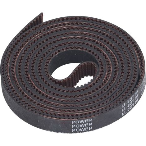 Zahnriemen für 3D-Drucker, 9 mm breit, 2 mm Teilung, offener 2GT-Synchronriemen, Neopren-Riemenscheibe für VORON (1/5)