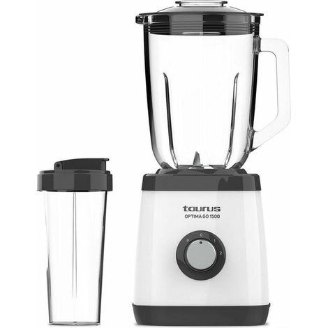 Taurus Optima Go Mixer Weiß 1500 W 1,5 L (1/3)