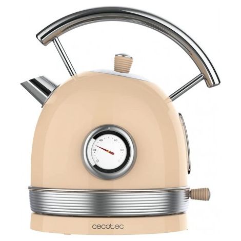 Cecotec Wasserkocher Thermosense 420 Vintage Light Beige (1/5)