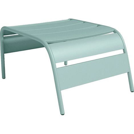 Poggiapiedi 51 x 60 x 32 cm in Metallo Verde acqua - MIRMANDE (1/3)