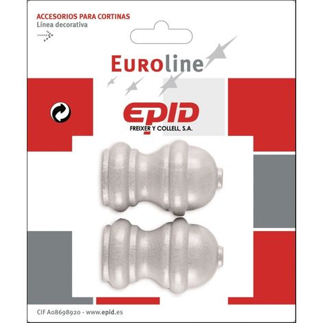 Terminal barra cort Ø19mm mad epid 2 pz