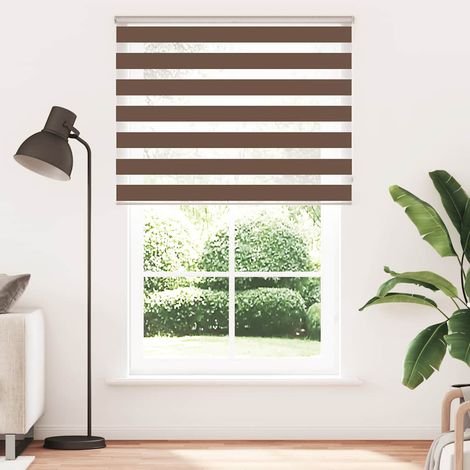 Maison Exclusive - Tenda a Rullo Zebra Larghezza Tessuto 140,9 cm Poliestere