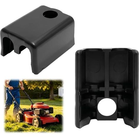 Lot 2 Support Câble Double 731-04216A, Serre Câble pour Machines Jardin Souffleuse Neige Tondeuse (1/5)