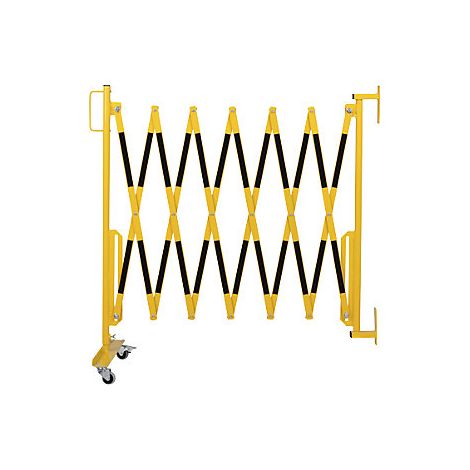 CrashStop  Barriera a pantografo  supporto a muro  2 rotelle  (1/2)
