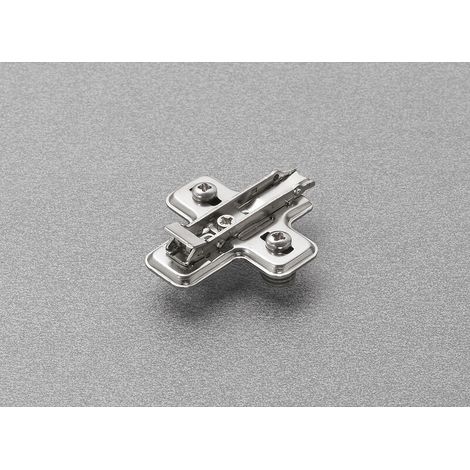 Embases cruciformes en acier à clipser avec tourillons à pression - pour charnières série 200 et Silentia + - SALICE FRANCE