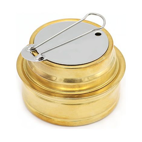 BRAVIX Poêle à alcool portable - poêle de randonnée - poêle de camping - brûleur à spiritueux - idéal pour la randonnée, le camping (1/5)