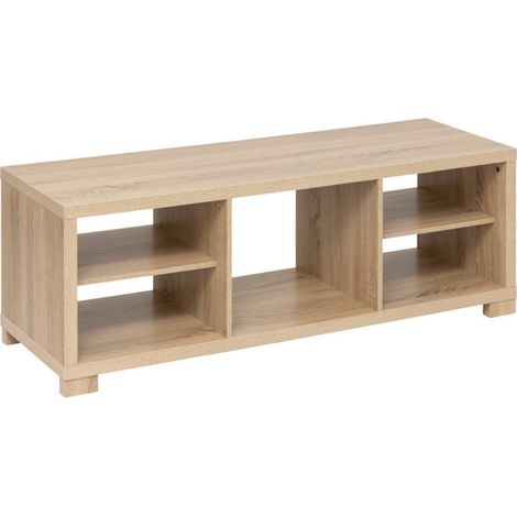 Meuble TV imitation bois (1/4)