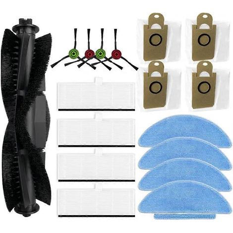 Pour MEDION X20 SW+ / MD11415 Roller Side Brosse HEPA Filtre Serpillière Cloth Sac à poussière Accessoires (1/5)