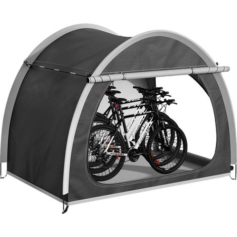 Tente à vélo, Protection imperméable, Grand espace de rangement, noir (1/2)