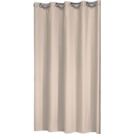 SEALSKIN Coloris Tenda da Doccia, Poliestere, Ecru, 180 x 200 cm (1/3)