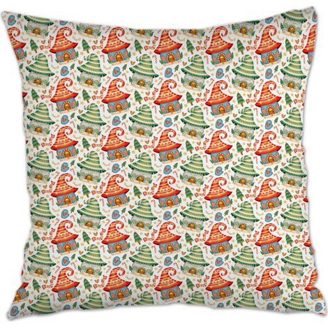 Housse de coussin pour décoration intérieure doux et respirant pour petite amie (1/5)