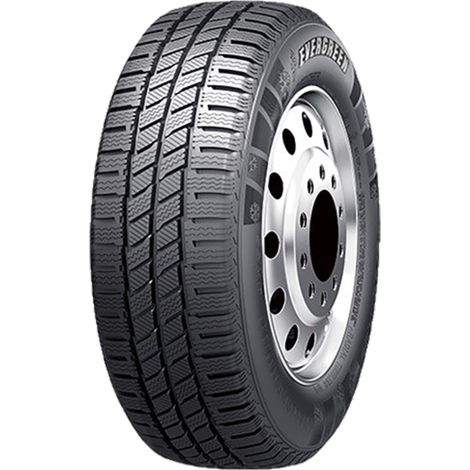 EVERGREEN Pneus hiver 195/70 R15 TL 104/102S EW616 C 8PR M+S 3PMSF