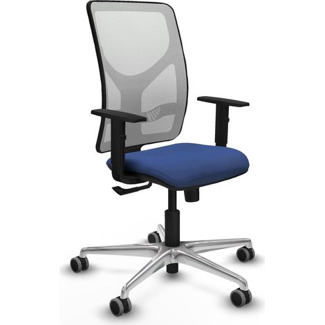Bürostuhl piqueras y crespo Motilla schwarz verstellbare Rückenstütze (1/2)