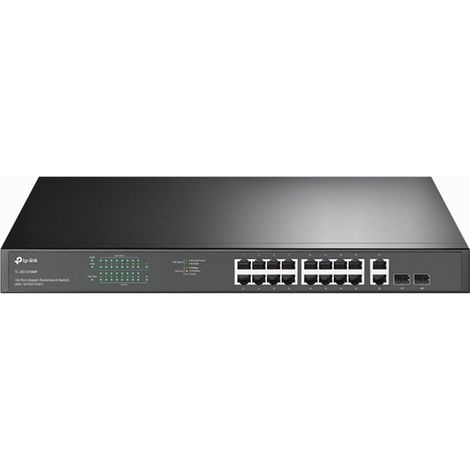 TP-Link TL-SG1218MP Conmutador Gigabit para montaje en bastidor de 18 puertos con PoE+ de 16 puertos (1/5)