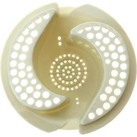 Lavabo Filtre D'évier De Cuisine en Plastique Crépine De Vidange D'égout Crépine De Vidange Baignoire Couverture Receveur () (1/5)