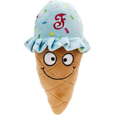 Sound Hundespielzeug Fluffy Cone Gelato Set 3 Stück
