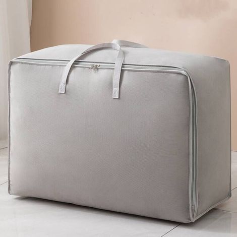 5pcs Clothes Storage Box, Duvet Storage Bag, Polyester Duvet Storage Bag, Travel Luggage Bag, Large Capacity Clothes Storage Bag, 100L-7050 (1/4)