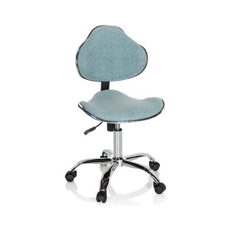 Chaise pour enfant / Chaise de bureau pour enfant KIDDY GTI-3 Tissu Menthe hjh OFFICE
