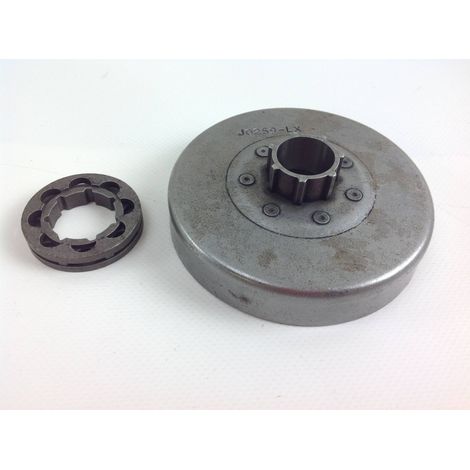 Piñón motor motosierra JONSERED 820 910 930 3/8' dientes 8 001704 (1/4)
