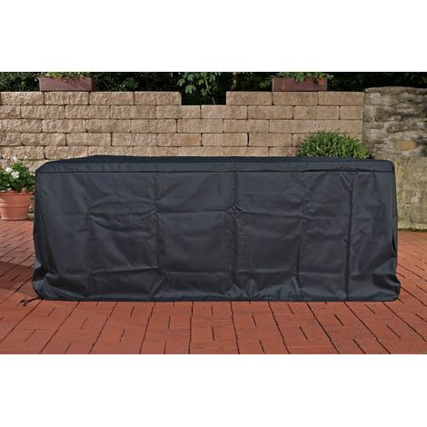 Abdeckhaube 275x240x68 cm Provence Madeira schwarz