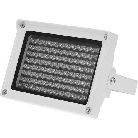 96 LED infrarrojos, iluminación infrarroja, visión nocturna, resistente al agua, para cámaras de videovigilancia exteriores.