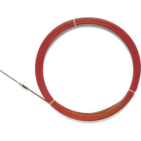 FAEG - FG25870 SONDA IN ACCIAIO TONDO RIVESTITO IN NYLON PA Ø 4MM CON TERMINALI SVITABILI M5 COLORE RAL 2003 LUNGHEZZA 5 METRI