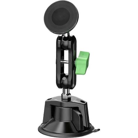 Support magnétique pour téléphone portable avec ventouse, fixation pour voiture, rotation à 360°, compatible avec la navigation automatique pour camping-cars et camions. (1/5)